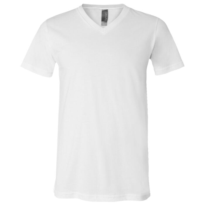 Unisex Jersey V-Neck Tee Thumbnail