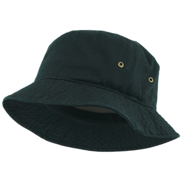 Solid Fitted Bucket Hat Thumbnail